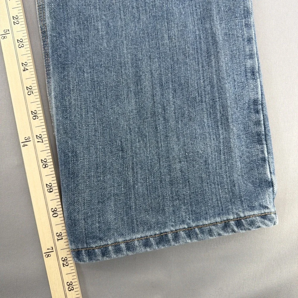 Carhartt Relaxed Fit Jeans Men's 36x32 Blue Straight Leg Workwear Denim - Picture 8 of 8